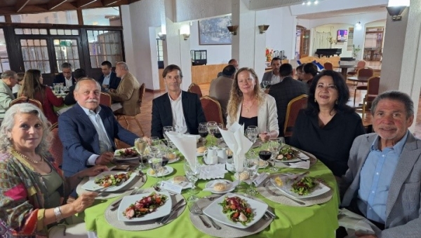 Integrantes de Destacamento La Serena realizan cena de fin de año